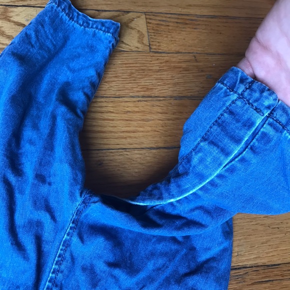 Zara Mini Baby Unisex Lined denim overalls - Picture 7 of 9